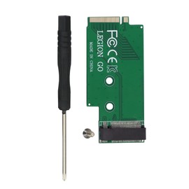 suckoo for Lenovo Legion Go Handheld Conversion 2280 Replace 2242 SSD Expansion High Capacity Board NVME M-Key NGFF M.2 PCIE 4.0 Gold Finger Adapter Upgrade Converter Handheld Internal Compon Green