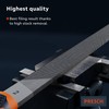 Presch Flat File 200mm - Three-Sided Cut for Filing Right-Angled