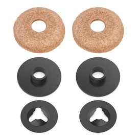 3000005094 For Coleman Lantern Stove Pump Cup Replacement Kit with Leather Pump Cap,Metal Nut and Plastic Cap for Air Seal (Compatible with Coleman Multiple Models)-2 Pack