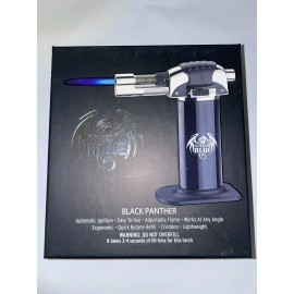 Special Blue Black Panther Butane Torch New Boxed Free Shipping
