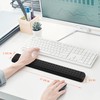 Keyboard Wrist Rest - 17 3/8 in Wrist Rest for