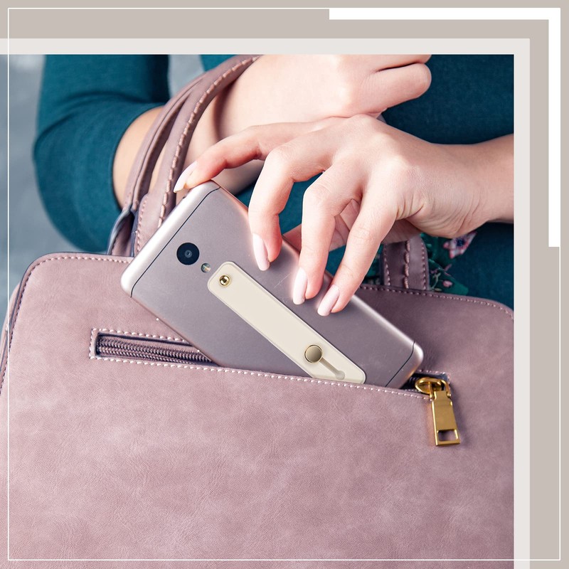 6 Pieces Phone Strap Grip Holder Finger Cell Phone Grip