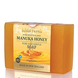 Wild Ferns Manuka Honey Pure and Gentle Soap, 99% Natural, 135 grams