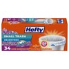 Hefty Small Trash Bags, Fabuloso Scent, 4 Gallon, 34 Count
