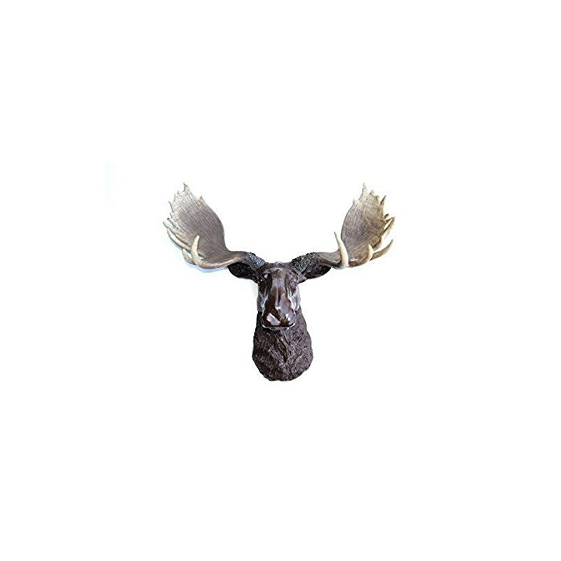 Near and Deer M2600 Moose Head Wall Mount, Espresso/Natural