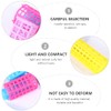 Baluue 40 Rodillos Para Cabello Plástico Multicolor 2.75X1.61X2.99In Rulos Sin