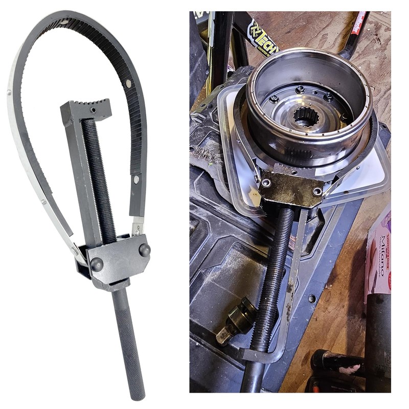 LK LEAPING KNIGHT 330mm/13in Adjustable Motorcycle Clutch Flywheel Holder Wrench