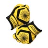 Spidergrip Nonslip Batting Gloves (Yellow Black, M)