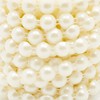 Pearl Strings for Crafts, DIY Projects, 10mm White Half Beads