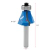LDEXIN 7/8" Radius Roundover Router Bit with 1/4" Shank, Roundover