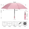 LANBRELLA Umbrella Compact Inverted Folding Umbrellas Auto Open Auto Close