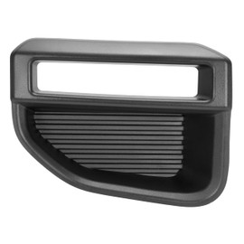 HECASA Right Fog Light Bezel Compatible with 2020-2022 Ford F-250 F-350 F-450 F-550 Super Duty Replacement for FO1039220 LC3Z17C754BA Front Bumper Fog Light Lamp Cover Trim Passenger Side