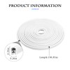 Fekey&JF Car Door Edge Guards, 16FT Car Edge Rubber Seal
