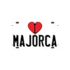McMug - I Love Majorca (White Background) - Metal Sign,