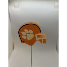 Clemson Tigers Helmet Car Antenna/ Pencil Topper Cap Foam ACC Game Day