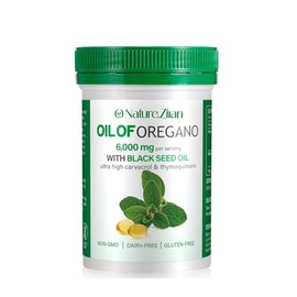 Oil of Oregano Softgel - 6000mg Oil of Oregano with Black Seed Oil 2 in 1, Organic Oregano Oil Extract, Natural Antioxidants Fitness, Immune Support, Non-GMO & Gluten Free - 120 Count