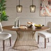 GZJunYo 2 Pack 1-Light Black Pendant Lights for Kitchen Island,