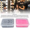 50Pcs Hair Perm Rod Rugged Hook Teeth Hollow Out Versatile