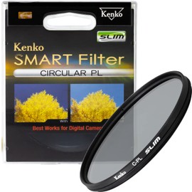 Kenko 62 mm Smart Circular Polarising Filter for Camera
