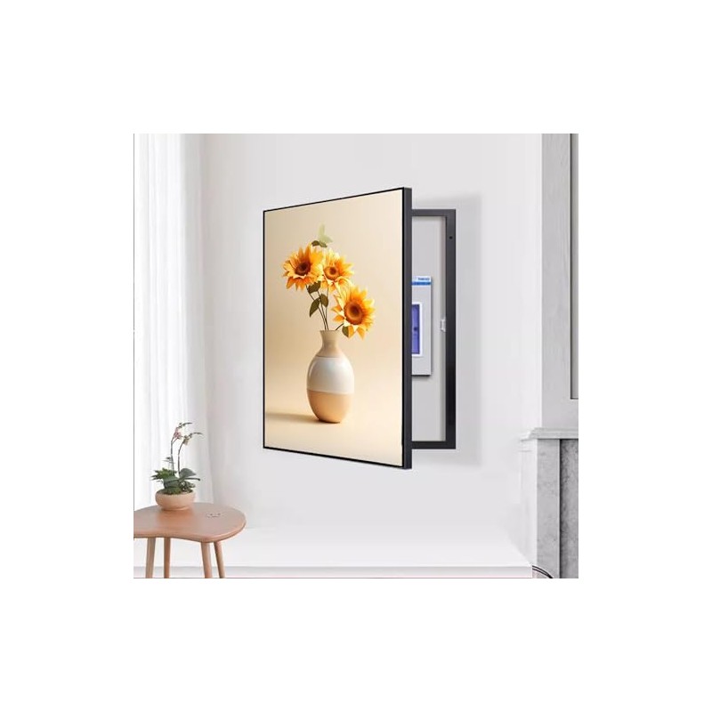RAUMPA 19.6x27.5 in Breaker Box Cover Decorative Wall Mounted Electrical
