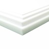 BuyPlastic White (Natural) Teflon PTFE Virgin Plastic Sheet 1/8" x