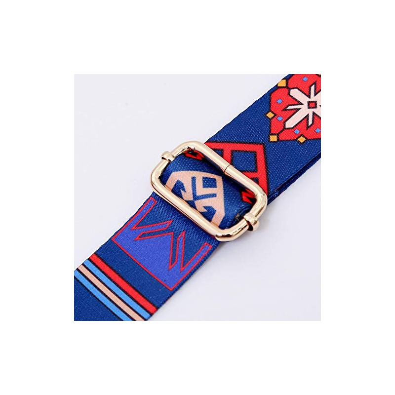 Adjustable Shoulder Strap, 3.8 cm, 80-140 cm, Retro Pattern, Shoulder
