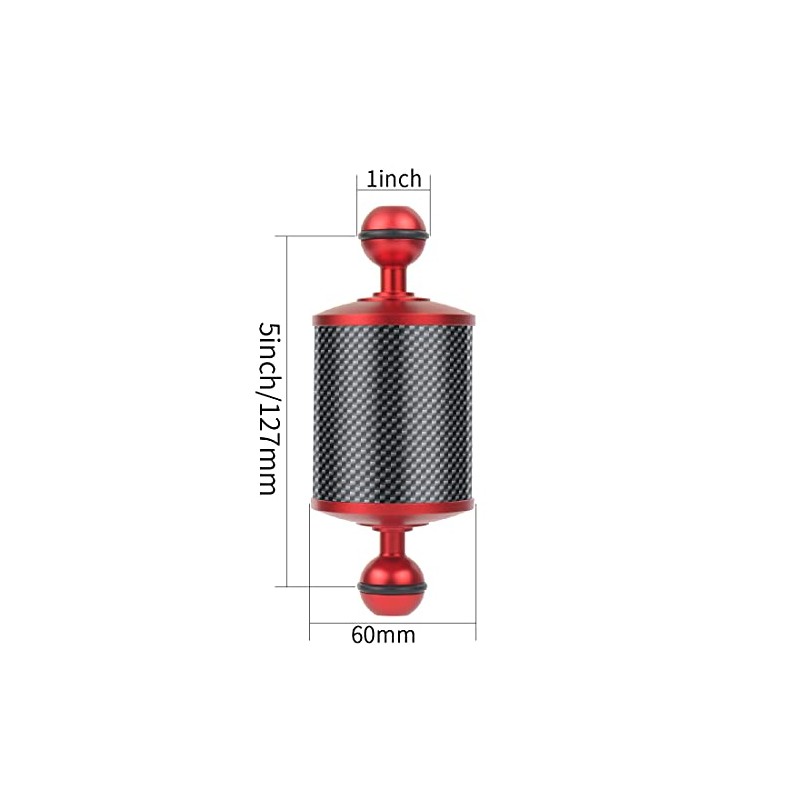 CS PRIORITY Enhanced Dia 60mm Carbon Fiber Float Buoyancy Aquatic