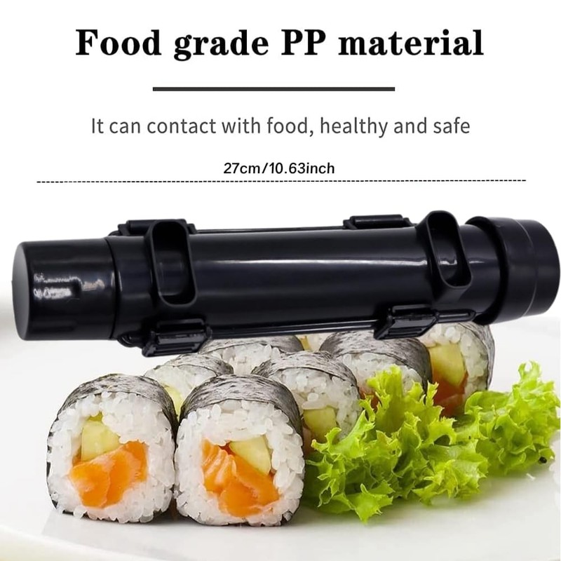 HLKQAO Sushi Maker Roller Multifunctional Onigiri Mold Rice Mold Vegetable