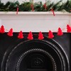 Ginger Ray Red Christmas Tree Honeycomb Garland Hanging Bunting Decoration