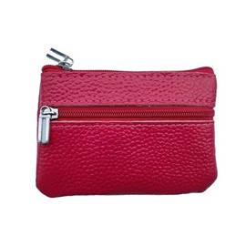 TASCHENSACK Leather Key Case, red, Modern classic