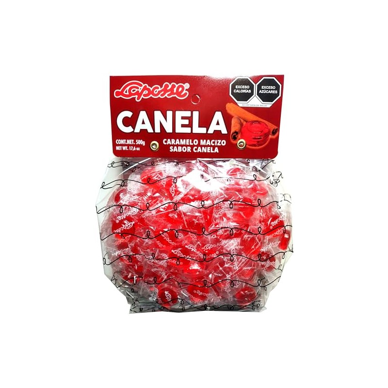 Laposse Canela - Caramelo macizo sabor canela - 500 g