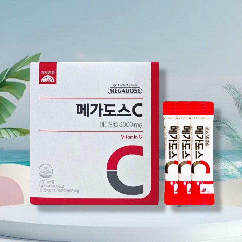 Better Haru Store partners Megadose Vitamin C Megadose 3000 Goryeo