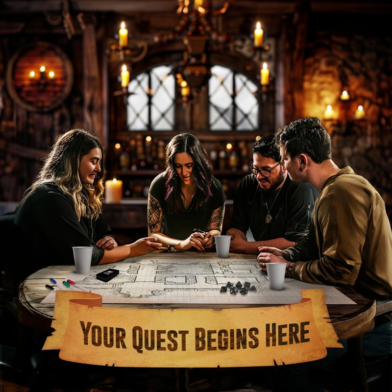 Melee Mats DND Map Starter Kit for Dungeons & Dragons