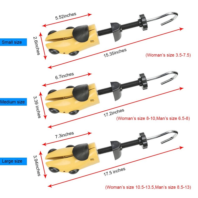 KevenAnna Shoe Stretcher with Shoe Horn and Carrying Bag Stretch