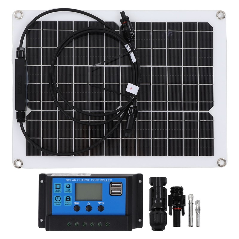 15W Flexible Solar Panel with 50A Controller Monocrystalline Silicon PET