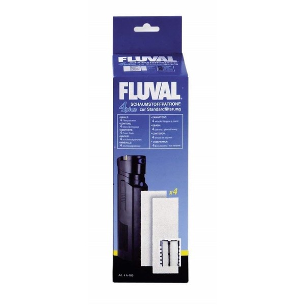 Fluval 4 Plus Foam Insert (4 Pcs)