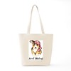 CafePress Welsh Corgi Pirate Tote Bag Reusable Natural Beige Canvas