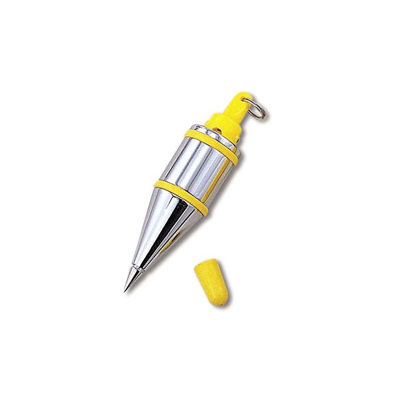 TAJIMA Plumb Bob - 7 oz (200g) Plumb-Rite with Quick-Stabilizing