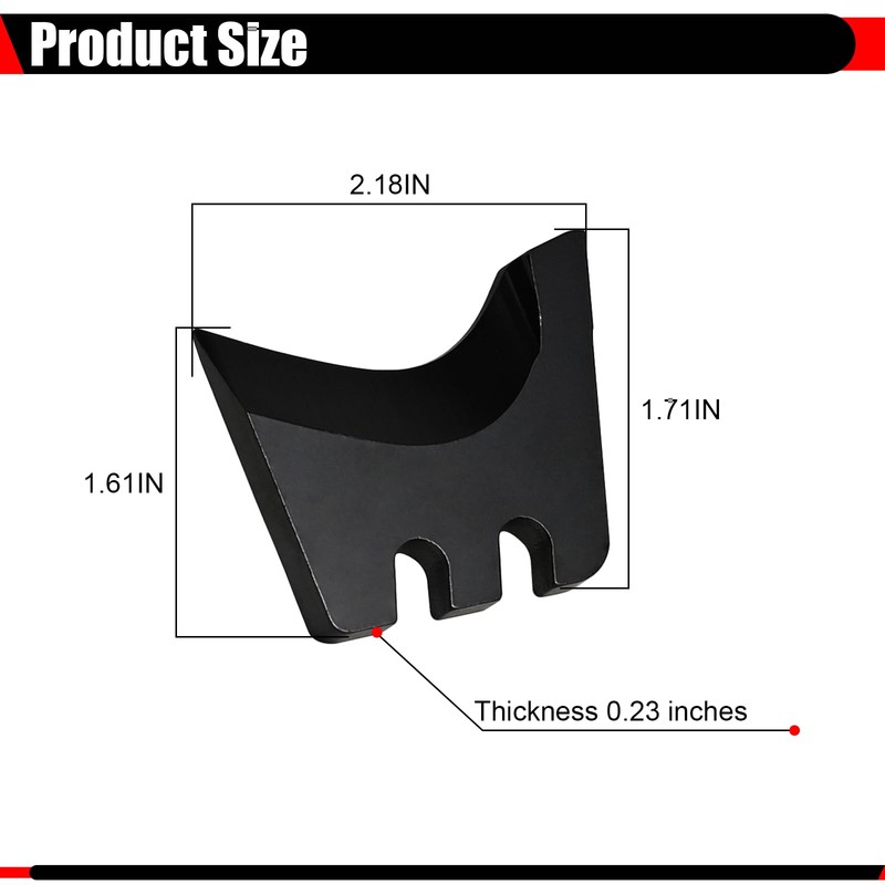 48-44-0411 Cable Scissor Blade Replacement For 750 Blade tools Mcm