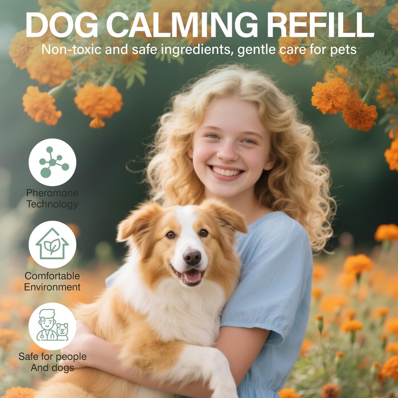 Dog Calming Pheromones Diffuser 6 in 1 Appeasing Relaxing Diffuser