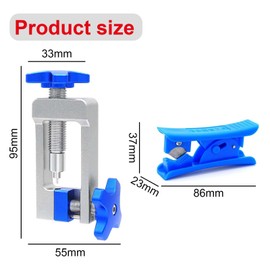 NIYATA 1 Set Bicycle Hydraulic Hose Tool Compatible with Mountain Biking, Bicycle Hydraulic Hose Fitting Insert Tool, Bicycle Brake Hose Cutter