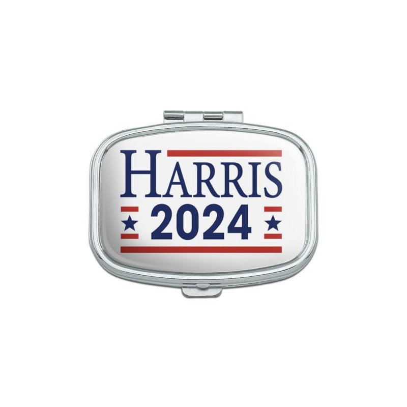 Kamala Harris 2024 Rectangle Pill Case Trinket Gift Box