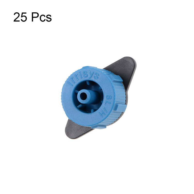 uxcell Pressure Compensating Dripper 2 GPH 8L/H Emitter for Garden