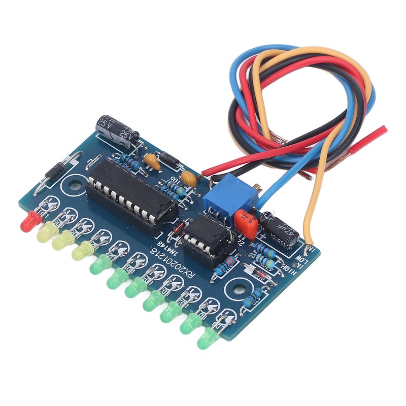 LED Audio Level Indicator Module 10 Segment 11pcs 3mm LEDs