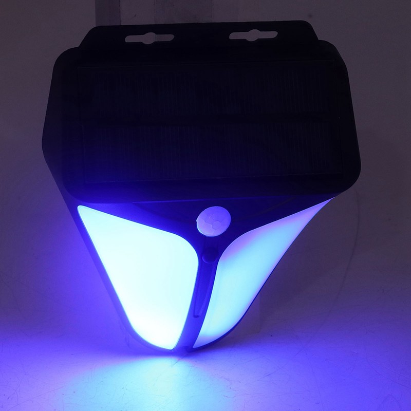 Solar Warning Light Human Body Induction Infrared Sound Light Alarm