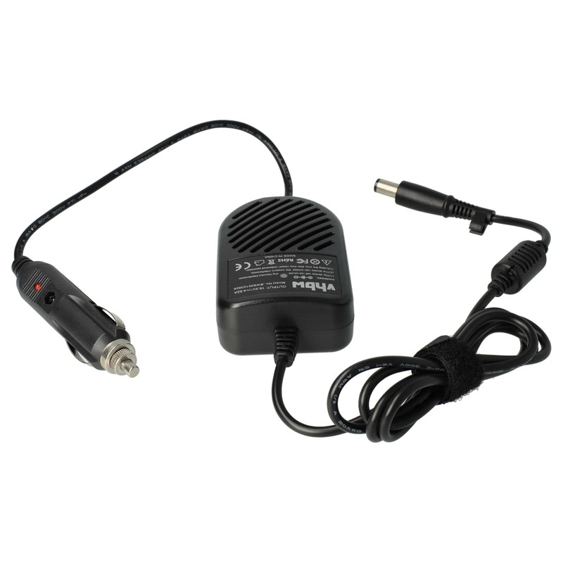 vhbw Car Charger Compatible with Dell Latitude E4300, E4310, E4200,