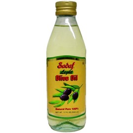 Sadaf Light Olive Oil - Light Olive Oil for Cooking & Frying - Cold Pressed - Pure Italian Olive Oil - Healthy Cooking Oil - Kosher & Natural - 500ml Bottle