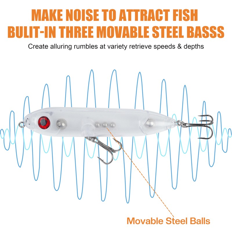Catfish Rattling Line Float Lure for Catfishing Catfish Spook Rattle/Floats