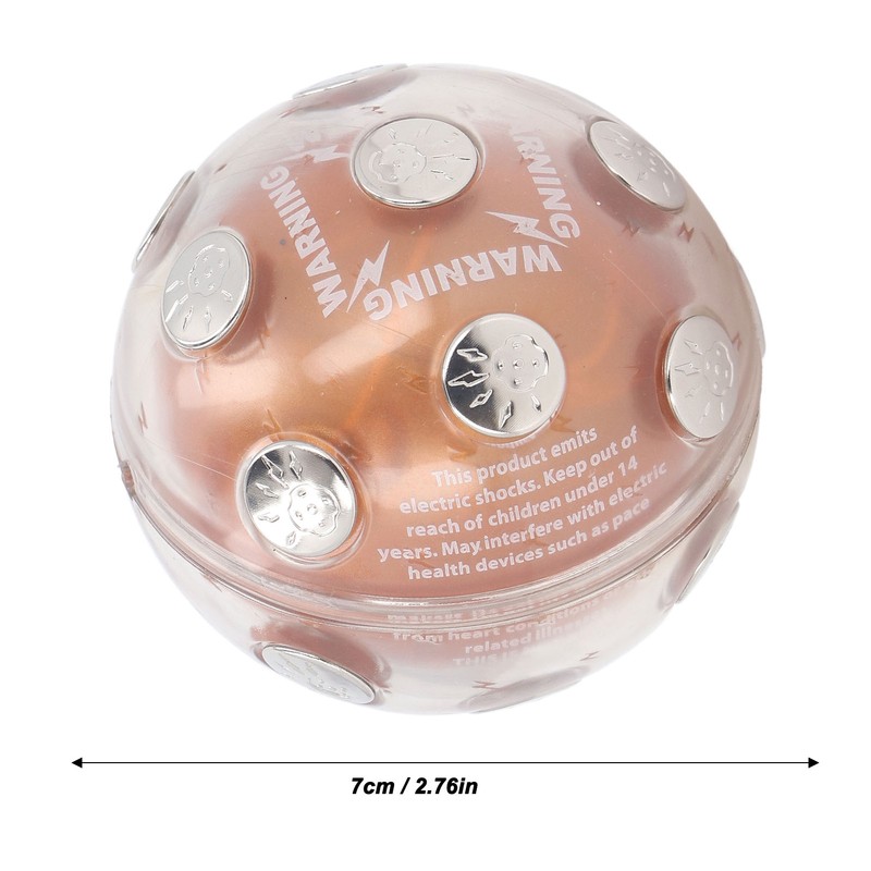 Electric Shocking Ball Automatic Turn Off Funny Interactive Trick Vibrating