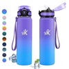 KollyKolla Stainless Steel Drinking Bottle, 1 Litre, Thermos Flask with